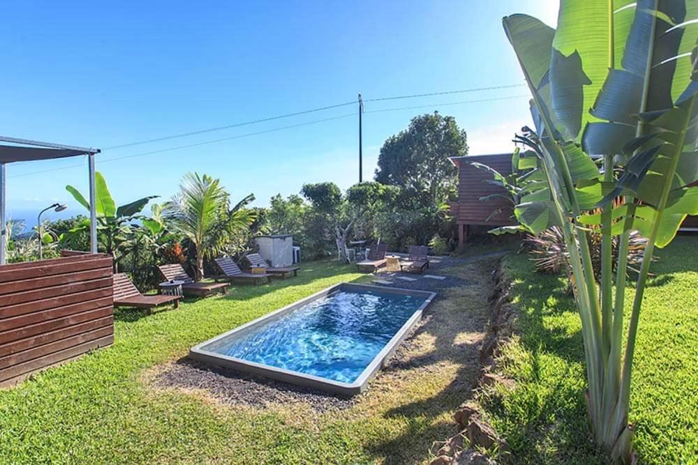 L'Escapade Creole Jacuzzi Privatif Bungalow Bananier Сен-Жозеф Экстерьер фото